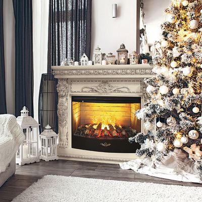 Электрокамин Romano WT с очагом 3D FireStar 33