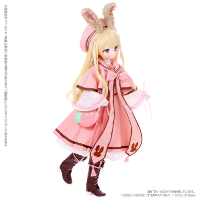 Кукла 1/3 stj x Iris Collect petit Urara -Fluffy strawberry bunny- Strawberry Chocolate ver.