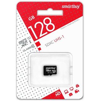 micro SDXC 128GB карта памяти Smartbuy