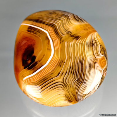 Агат, галтель. Мадагаскар. 56*48*31мм