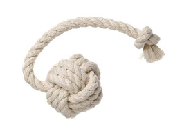 Doglike канат Мяч БЕЛЫЙ большой