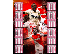 Календарь настенный Kylian Mbappe Lottin, Килиан Мбаппе Лоттен №28