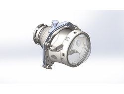 Переходные рамки для адаптивных фар BMW 1, X1 под модуль Hella R (Комплект, 2шт)