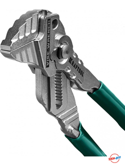 Клещи переставные-гаечный ключ Kraftool Vise-Wrench 180мм 22063