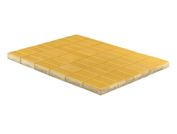 ПРЯМОУГОЛЬНИК ЖЕЛТЫЙ 200х100 H=40 ММ