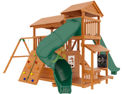 Детская деревянная площадка IgraGrad Домик 4 купить в Воронеже