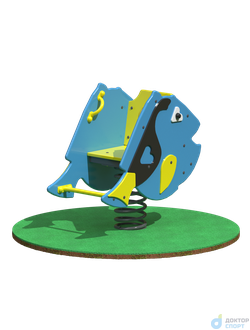 Качалка на пружине «Рыбка Дори»