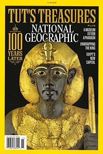 National Geographic Magazine November 2022 Tut&#039;s Treasures Issue, Иностранные журналы, Intpressshop