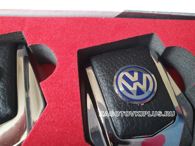 Заглушки ремня безопасности с логотипом VOLKSWAGEN (2шт)