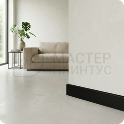 Плинтус МДФ TeckWood 80х10х2150 мм. Черный