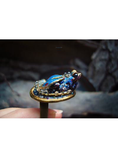 "Ночной Светлячок Кваказура. Вавилонские сказки", волшебное кольцо с лягушкой и опалом