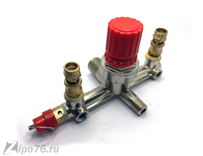 Редуктор для компрессора воздушного давления с клапанами