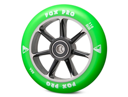 Купить колесо FOX PRO 7ST для трюковых самокатов (110 мм) зелёное в Иркутске