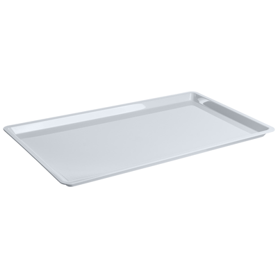 Поднос для выкладки GN 1/1 53*32,5*2,5 см. поликарбонат, белый