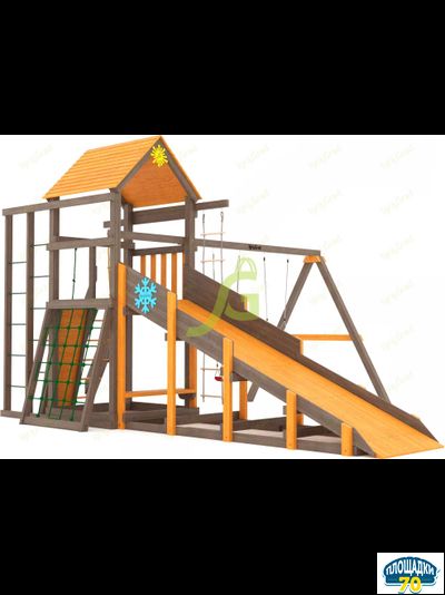 Всесезонная площадка IgraGrad С Fort с сеткой SF2