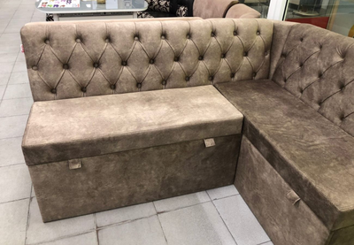 Скамья угловая Венеция кожзам (Бонмебель)