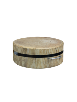 Колода разрубочная d=300-600 мм h=120-170 мм, настольная, дуб, без подставки