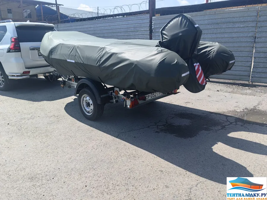 Тент на лодку пвх Хонда 395 