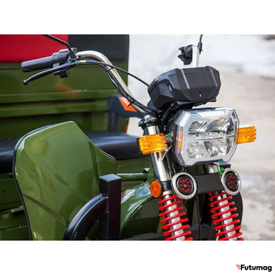 Электротрицикл Rutrike Алтай 2000 60V1500W серый