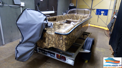 Тент на лодку КАСАТКА 435