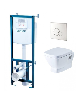 КОМПЛЕКТ SANTEK НЕО 1WH302463 КНОПКА БЕЛАЯ