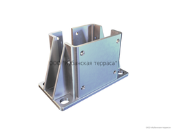 Кронштейн для столба прямого 75/101