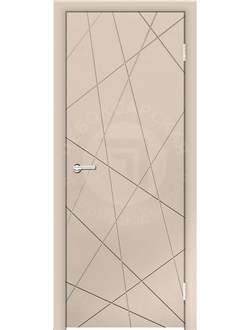 Межкомнатная дверь ПГ Абстракция, коллекция ОФИС; размеры доступны 400-950*1800-2350 мм (пвх, экошпо