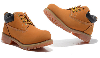 Timberland mini Рыжие/мех (35-46) Арт. 014F(I)