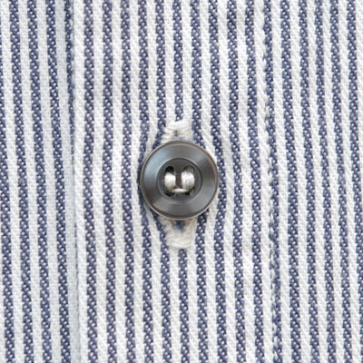 Рубашка Prison Blues® HICKORY WORK SHIRT [Молния/Короткий рукав]