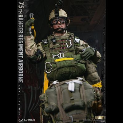 Американский десантник - КОЛЛЕКЦИОННАЯ ФИГУРКА 1/6 75th RANGER REGIMENT AIRBORNE (78094) - DAMTOYS