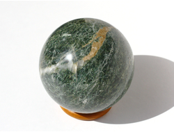 Шар Актинолит, Адыгея  (85 мм, 986 г) №13728