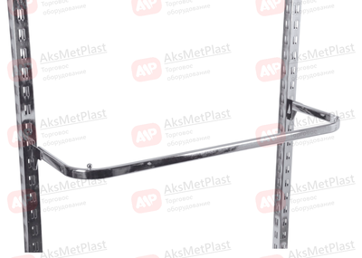 2240B Вешало П-образное дистанционное цвет: хром 600х250мм для системы Базис/Canalina/Global