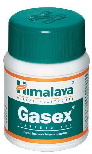 Gasex Himalaya (Газекс Хималаи), 100 таблеток,  для улучшения пищеварения