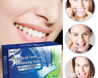 Отбеливающие полоски для зубов Advanced Teeth Whitening Strips