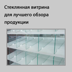 (СШСЯ0100) Витрина с ячейками "Рябинка" для конфет и сухофруктов