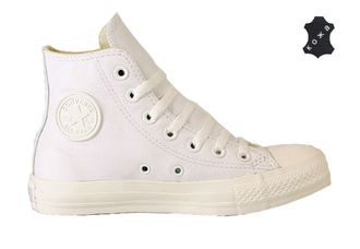 Кеды Converse Chuck Taylor All Star кожаные высокие белые