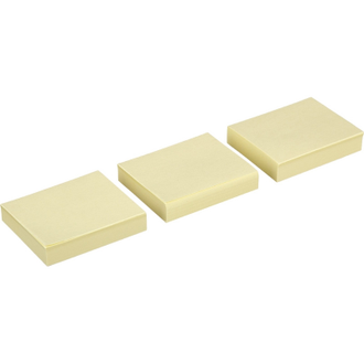 Блок-кубик Kores 46050, 50х40, желтый (300 л)