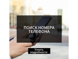 ПОИСК НОМЕРА ТЕЛЕФОНА