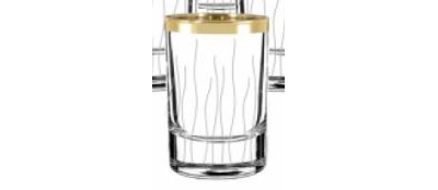 Набор фужеров и бокалов 18предметов Серпантин