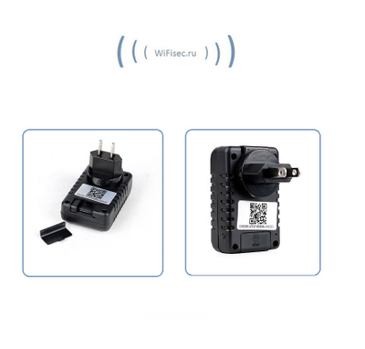 WiFi видеоняня (в виде блока питания) с DVR Full HD (Pro iCam)
