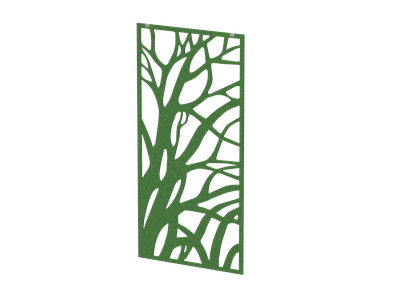 Акустическая подвесная перегородка с декором "Старое дерево" (фурнитура в комплекте)