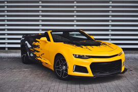 Camaro желтый в Сочи