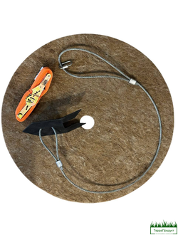 Комплект анкер грунтовый  подземный, для скрытого крепления деревьев за ком с диаметром штамба до 20