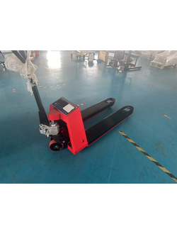 Тележка гидравлическая с весами и принтером 2500 кг 1150 мм полиуретановые колеса TOR AC-CW2 (серия