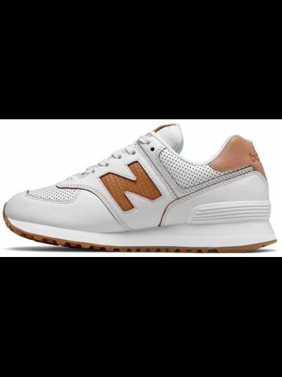 New Balance 574 Classic White Brown