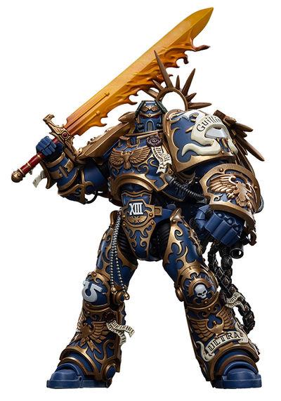 Робаут Жиллиман, примарх Ультрамаринов (Warhammer 40k) - КОЛЛЕКЦИОННАЯ ФИГУРКА 1/18 Ultramarines Primarch Roboute Guilliman (JT6342) - JOYTOY