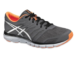 Кроссовки  ASICS GEL-ZARACA 4 черный/серый/оранжевый  T5K3N-9793  (Размеры: 10,5)