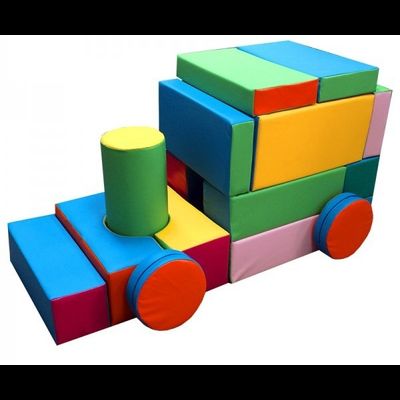 Детский игровой конструктор «Локомотив-20»