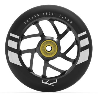 Колеса для самоката Fuzion Wheel (pair) - Black Ano / Black PU