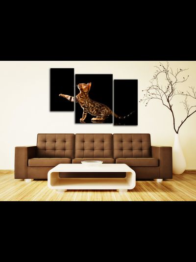 Модульная картина "Лапка"